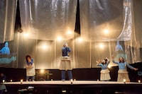 地点「騒音。見ているのに見えない。見えなくても見ている！」より。（撮影：松見拓也）