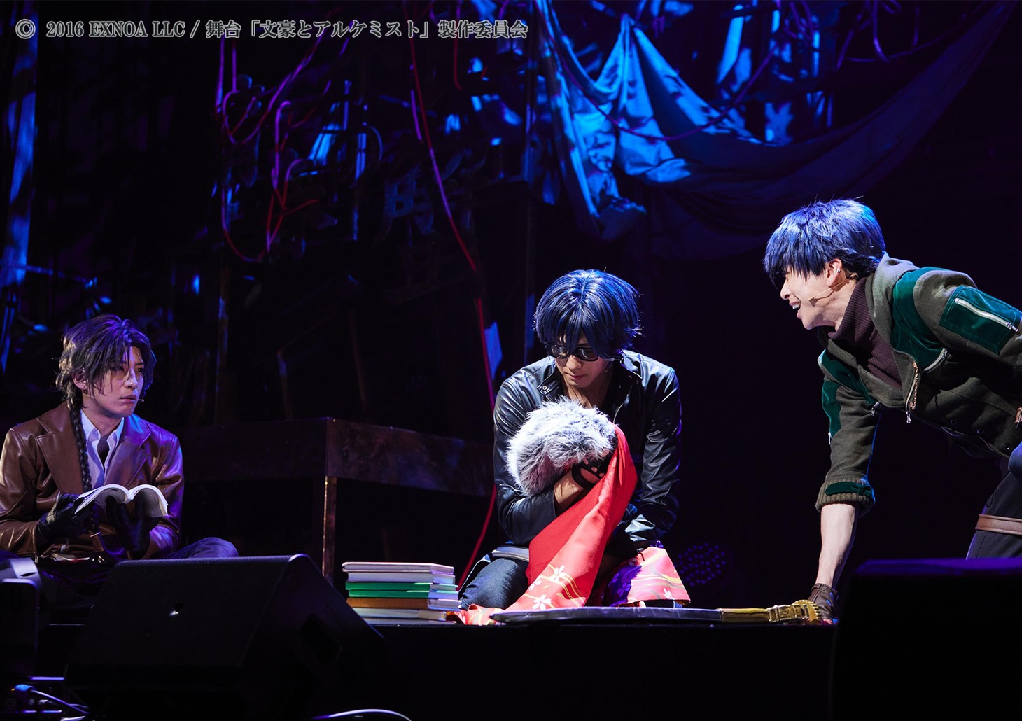 舞台「文豪とアルケミスト 戯作者ノ奏鳴曲（ソナタ）」より。