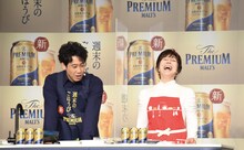 左から大泉洋、平野レミ。