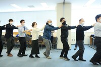 SRダンスムービー「出発！ココロおどるミライへ」制作の様子。（撮影：宮川舞子）