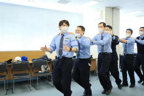 SRダンスムービー「出発！ココロおどるミライへ」制作の様子。（撮影：宮川舞子）