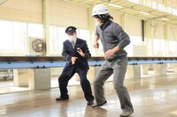 SRダンスムービー「出発！ココロおどるミライへ」制作の様子。（撮影：宮川舞子）