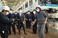 SRダンスムービー「出発！ココロおどるミライへ」制作の様子。（撮影：宮川舞子）