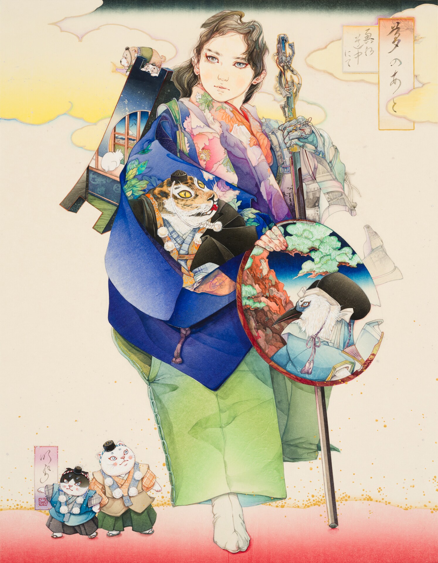 日本橋高島屋の開店90年記念「松本幸四郎家 高麗屋展」で松本白鸚