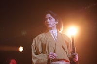 ブルーシャトルプロデュース「織田信長」より。（撮影：堀川高志）