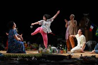 北九州劇術劇場×三重県文化会館×長久手市文化の家 東京デスロック「再生」長久手Ver.より。