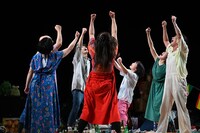 北九州劇術劇場×三重県文化会館×長久手市文化の家 東京デスロック「再生」長久手Ver.より。