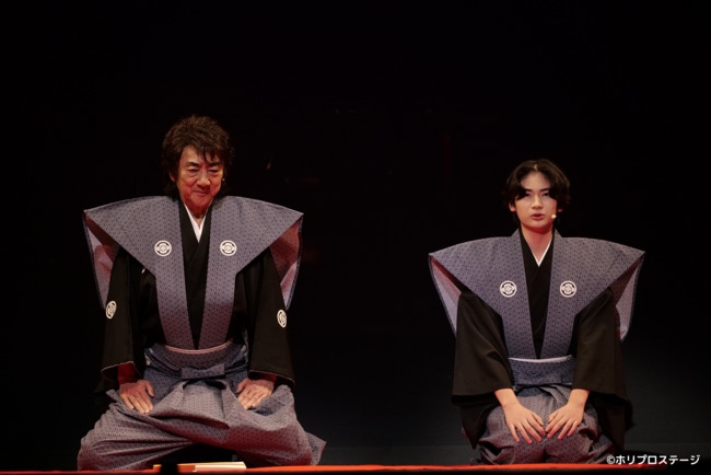 市村正親ひとり芝居「市村座」より。（撮影：渡部孝弘）