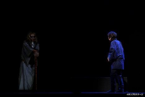 市村正親ひとり芝居「市村座」より。（撮影：渡部孝弘）