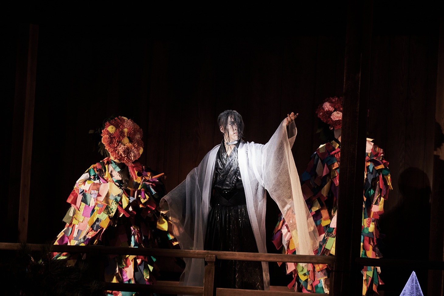 「中村壱太郎×尾上右近 ART歌舞伎 花のこゝろ」より。