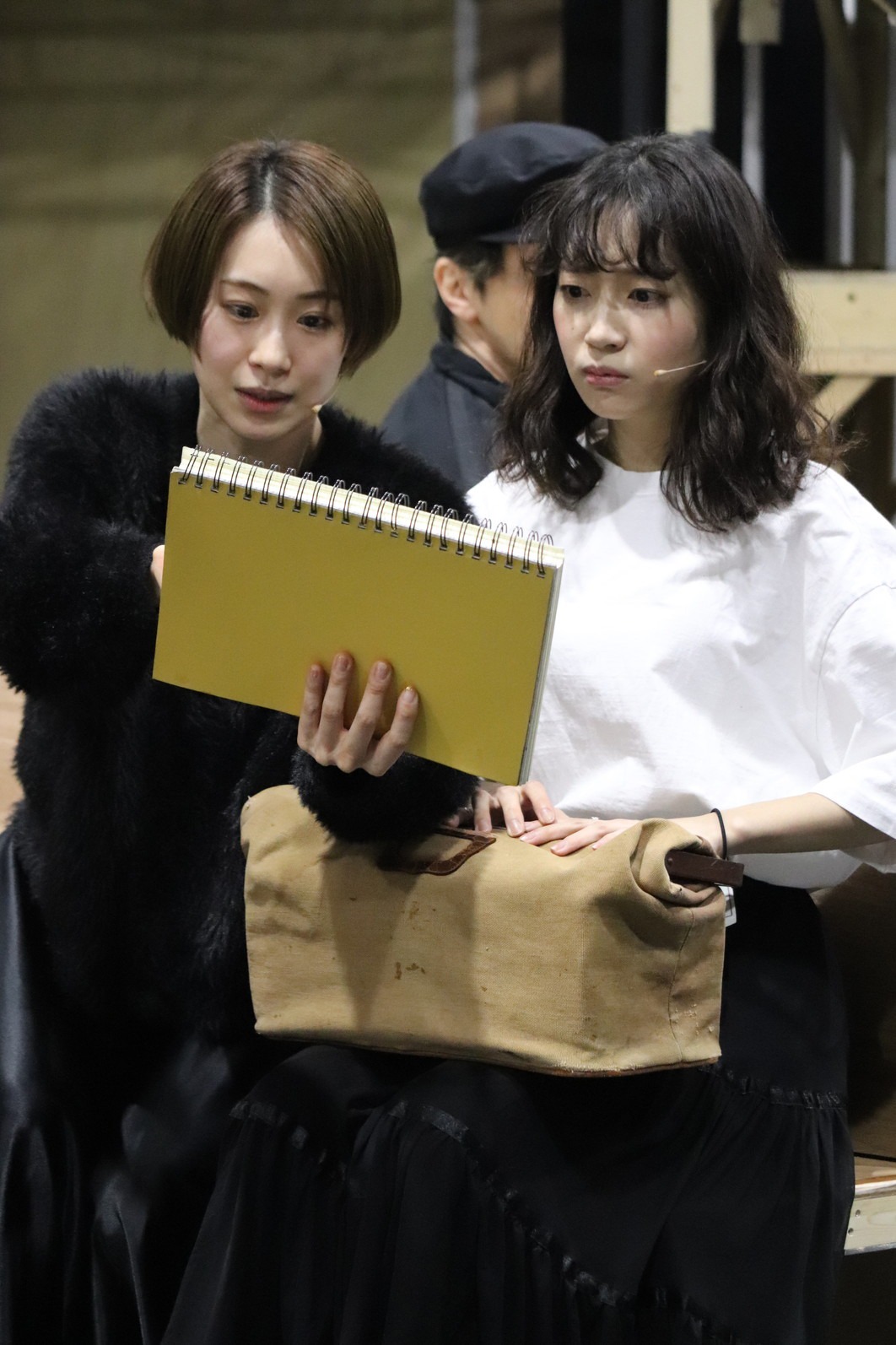 ミュージカル「マリー・キュリー」オンライン公開稽古の様子。（撮影：平野祥恵）