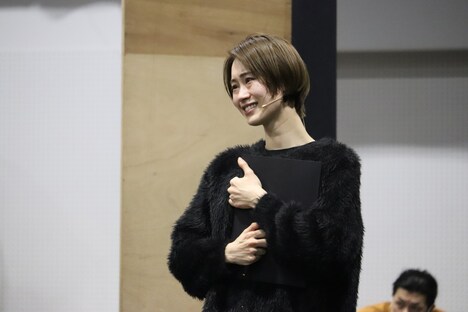 ミュージカル「マリー・キュリー」オンライン公開稽古の様子。（撮影：平野祥恵）