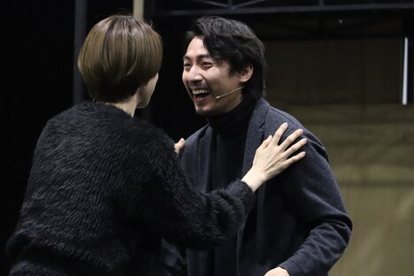 ミュージカル「マリー・キュリー」オンライン公開稽古の様子。（撮影：平野祥恵）