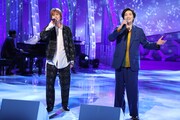 左から浦井健治、井上芳雄。（写真提供：フジテレビ）