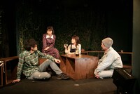 木村美月の企画2「幽霊塔と私と乱歩の話」より。（撮影：佐藤祐紀）