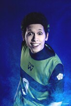 川井雅弘扮する鰐間計助。