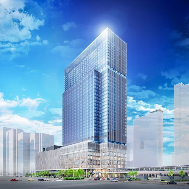 JPタワー大阪の外観イメージ。