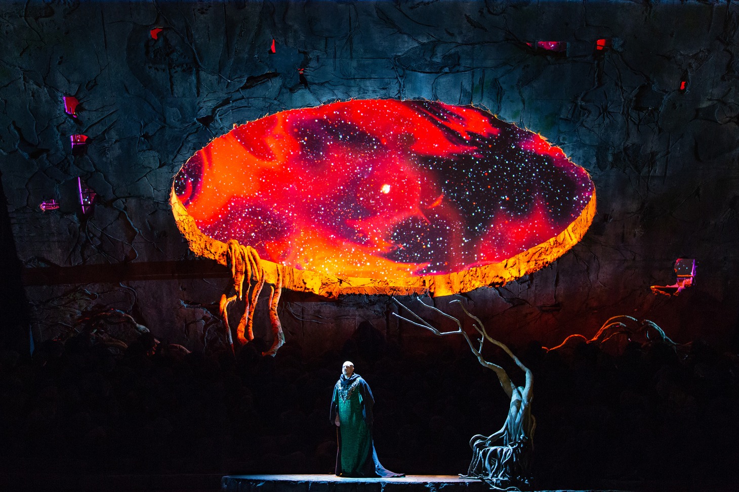 METライブビューイング「ワーグナー《ローエングリン》」より。(c)Marty Sohl / Metropolitan Opera