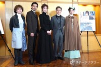 ミュージカル「マリー・キュリー」取材会より。