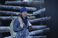 イワントモリ 第1回公演「山の声 ある登山者の追想」より。（撮影：權田英二）