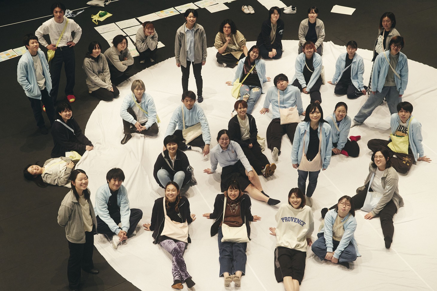 「リージョナル・シアター2022 いわきアリオス演劇部U30『わが星』」参加者（撮影：鈴木穣蔵）