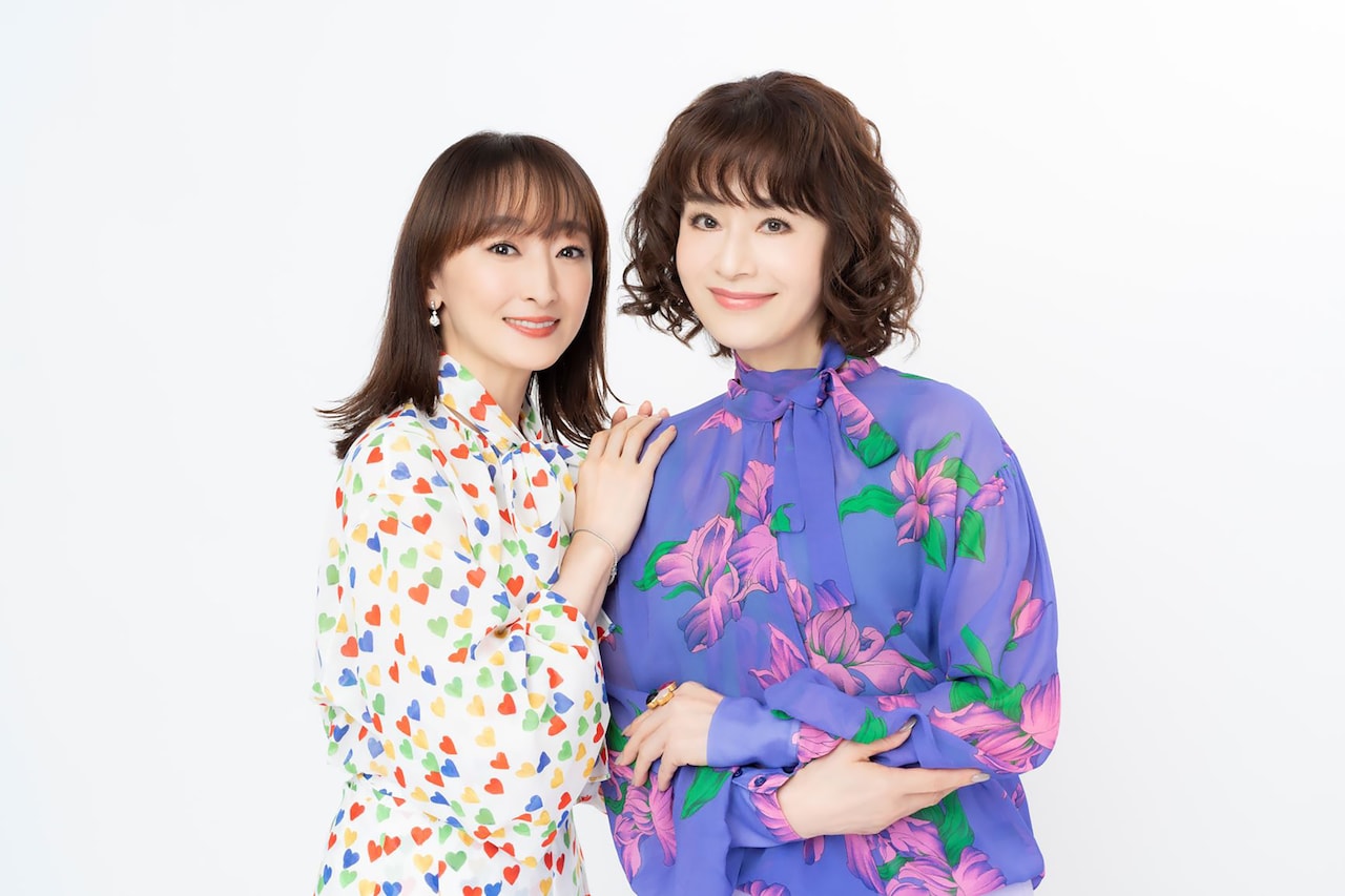 大地真央・花總まりが「めざまし8」に出演、「おかしな二人」劇中歌を生披露