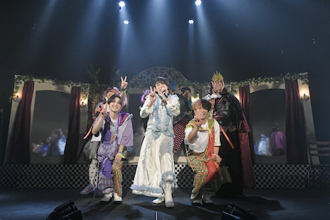 「おとぎ裁判 第4審~まさか逆さま!?トーチもチート?!予知見る鏡が狩る道よ だぉ♪~」より。(撮影:鏡田伸幸)