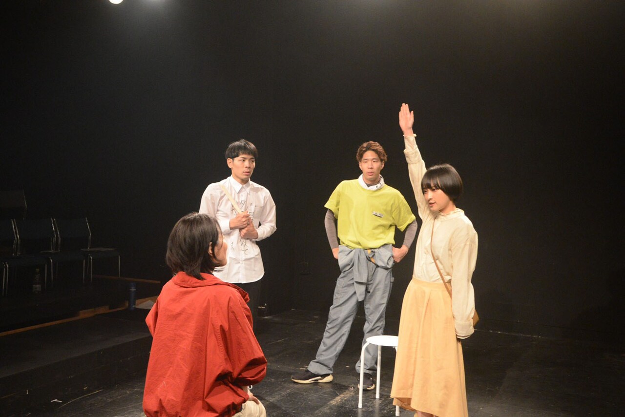 SANOKAN PRODUCE「ぼくはタヌキじゃない」ゲネプロより。(c)2023 SANOKAN PRODUCE