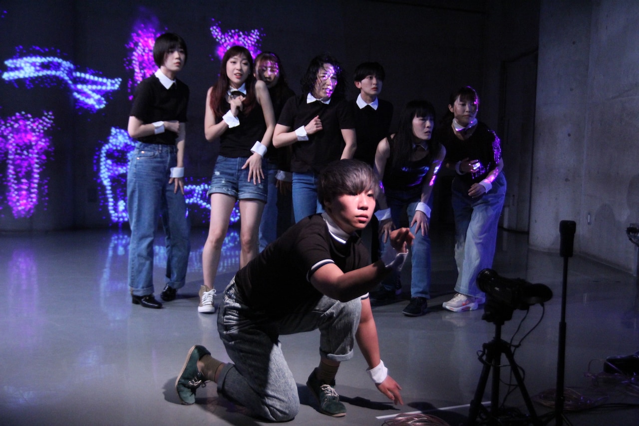 KEIO MEDIA DESIGNとマドモアゼル・シネマによる「ココロいただきます」幕開け