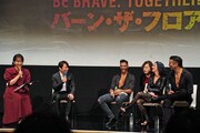 「バーン・ザ・フロア BE BRAVE. TOGETHER.」製作発表の様子。