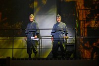 「ミュージカル『忍たま乱太郎』第13弾 ～ようこそ！ 忍たま文化祭！～」より。（撮影：阿部章仁）