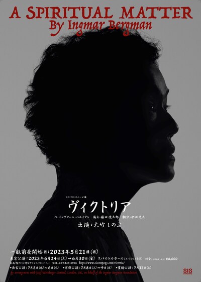 シス・カンパニー公演「ヴィクトリア」ビジュアル（撮影：操上和美）