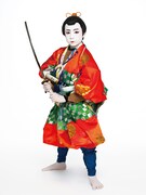 寺嶋眞秀扮する岩見重太郎。(撮影:土井浩一郎)