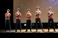 神戸セーラーボーイズお披露目会の様子。