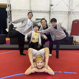 中村屋の4人が軟体芸にチャレンジ!シルク・ドゥ・ソレイユ「アレグリア」特番