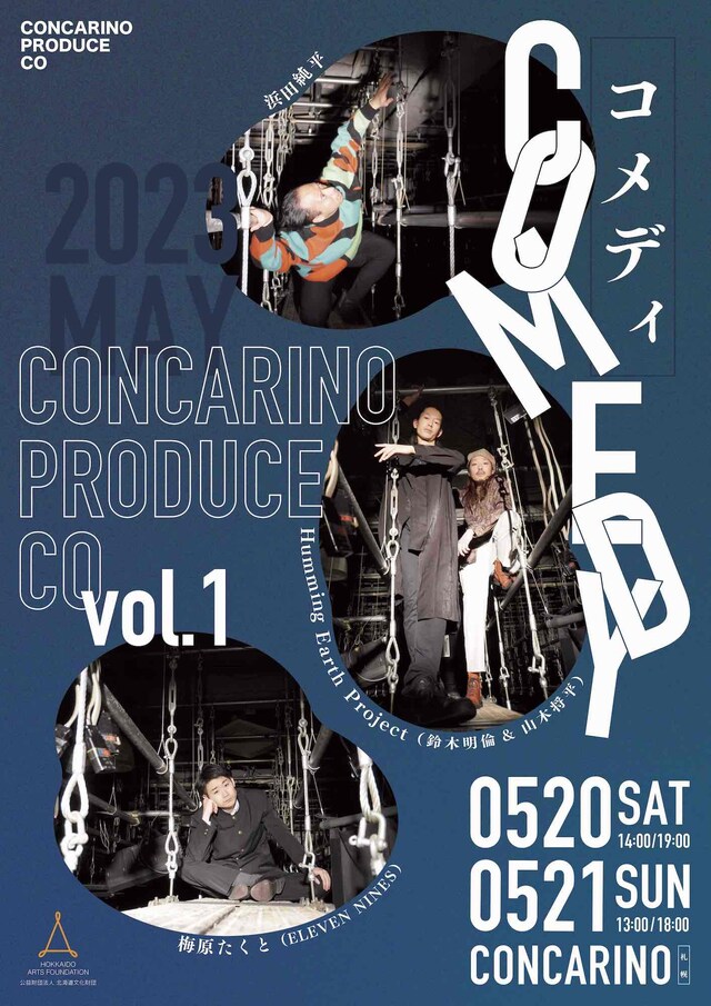 CONCARINO PRODUCE CO vol.1「COMEDY」チラシ表