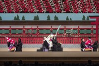 「菅原伝授手習鑑」三段目「車曳の段」より。