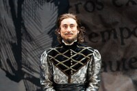 「舞台『椿説 三銃士』～One for all, All for one?～」取材会より、なだぎ武。