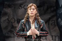 「舞台『椿説 三銃士』～One for all, All for one?～」取材会より、小鯛詩恩（ジャニーズJr.）。