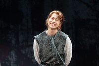 「舞台『椿説 三銃士』～One for all, All for one?～」取材会より、竹村実悟（ジャニーズJr.）。