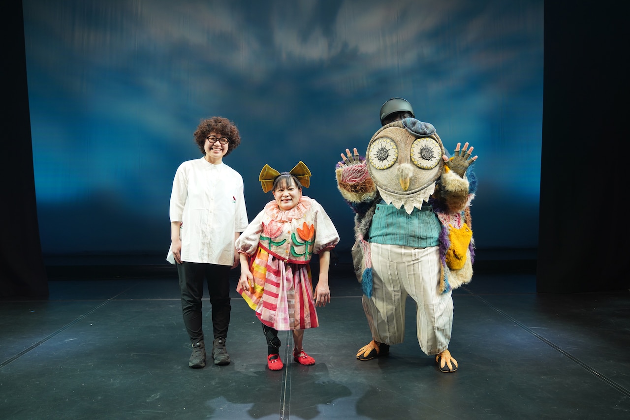 目次立樹＆森田かずよのノンバーバル作品「フクローじいさんとベル子ちゃん」福岡で開幕