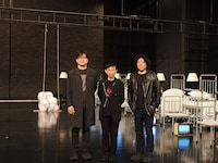 左からチョン・インチョル、宮城聰、　孟京輝。（撮影：平尾正志）