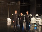 左からチョン・インチョル、宮城聰、 孟京輝。(撮影:平尾正志)