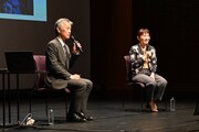 「プラット2023年度プログラム説明会」第1部より。左から矢作勝義、桑原裕子。