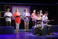 ラッパ屋リーディング公演Vol.2「ショウは終わった」より。（撮影：木村洋一）