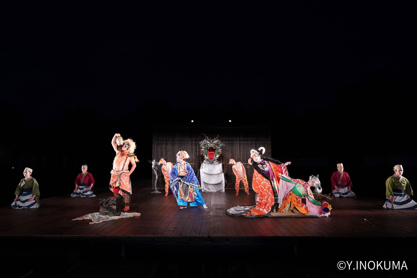 「東アジア文化都市2023静岡県」春の式典上演作品「天守物語」より。（撮影：猪熊康夫）