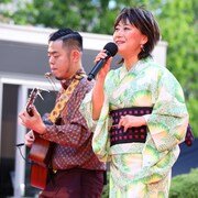水谷千重子が「Hibiya Festival」で歌唱、「ぜひ明治座にお越しください!」