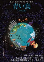 東京パノラマシアター 第6回公演「青い鳥 ～7つの大罪～」チラシ表