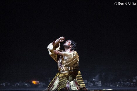 ベルリン国立歌劇場  歌劇「ポントの王ミトリダーテ」より。(c)Bernd Uhlig（写真提供：NHK）