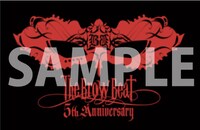 The Brow Beat × TOWER RECORDS「5th Anniversary NEW SINGLE『ラブレター』」発売記念POP UP SHOP購入特典の限定ステッカー。